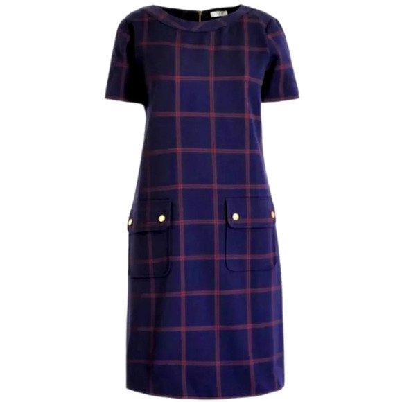 J Crew Relaxed printed pocket dress - Picture 2 of 10